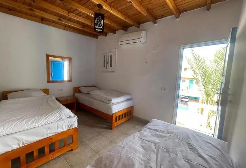 اتاق لوکس سه تخته, Auski Hostel Dahab