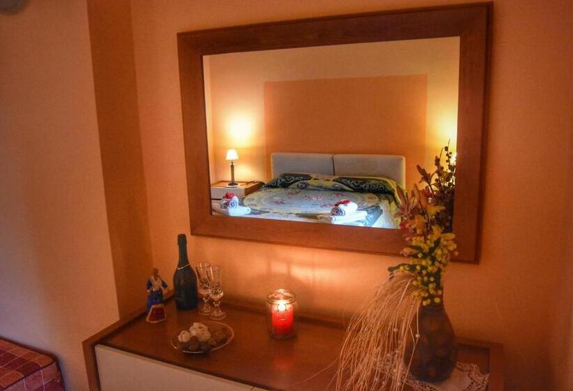 غرفة قياسية رباعية مزودة بشُرفة, Bed And Breakfast Pieffe