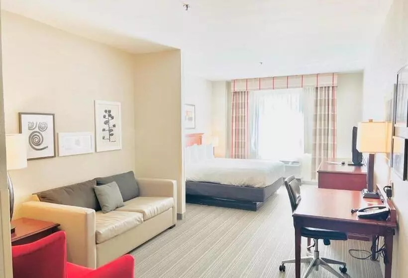 キングサイズベッドのデラックススイート, Country Inn & Suites By Radisson, Emporia, Va