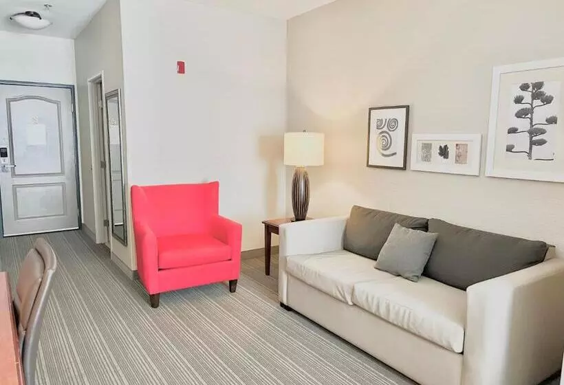 キングサイズベッドのデラックススイート, Country Inn & Suites By Radisson, Emporia, Va