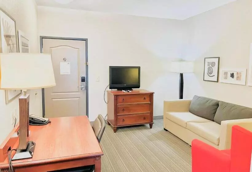 キングサイズベッドのスイートルーム, Country Inn & Suites By Radisson, Emporia, Va