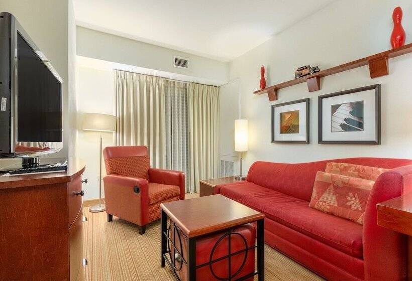 带2个卧室的套房, Residence Inn Jackson