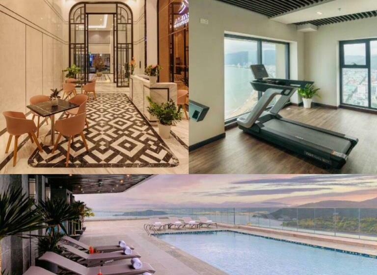 آپارتمان 1 خوابه با چشمانداز دریا, Altara Residences Quy Nhơn Sam N Sea Apartment Căn Hộ Homestay View Biển Có Hồ Bơi