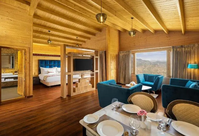 バルコニー付スイート, Justa Cliffend Resort & Spa Mashobra