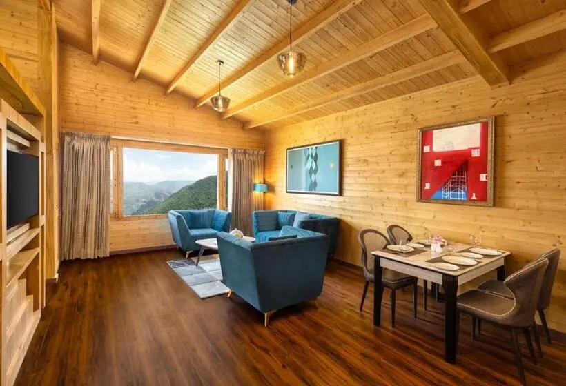 バルコニー付スイート, Justa Cliffend Resort & Spa Mashobra