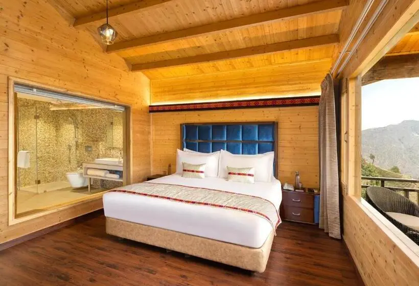 バルコニー付スイート, Justa Cliffend Resort & Spa Mashobra