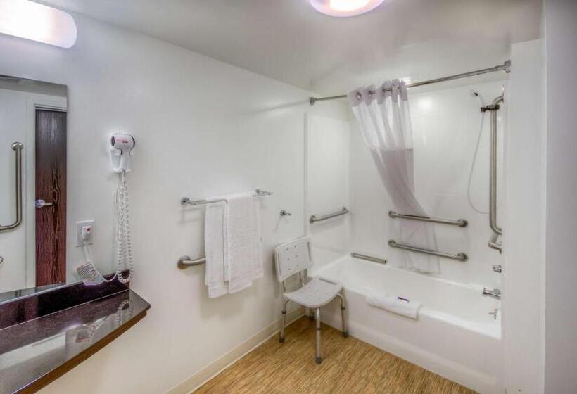 חדר סטנדרט מותאם לאדם עם מוגבלויות, Motel 6headingley, Mb  Winnipeg West