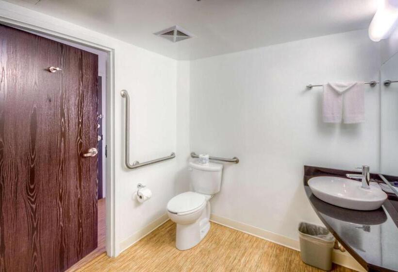 חדר סטנדרט מותאם לאדם עם מוגבלויות, Motel 6headingley, Mb  Winnipeg West