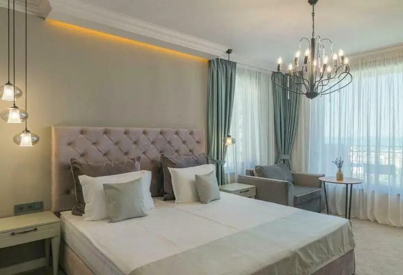 Standard-huone Merinäkymä Parveke, Aquamarine Wellness & Spa