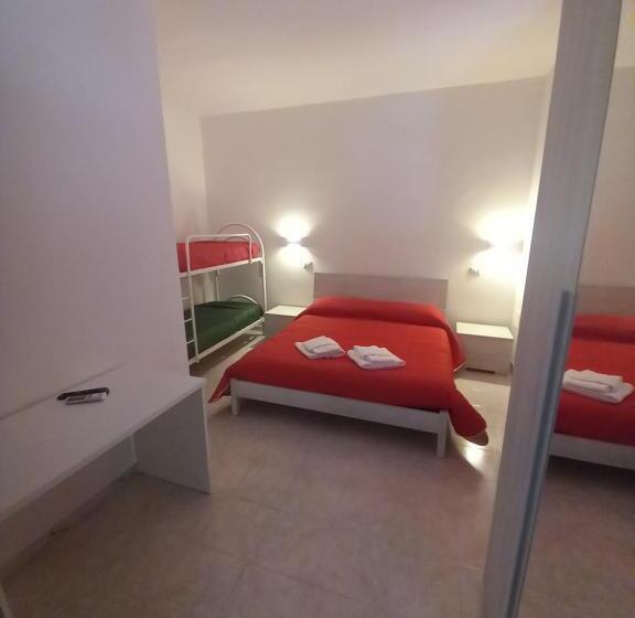 اتاق کلاسیک چهارنفره, B&b Il Tulipano Beach Formia