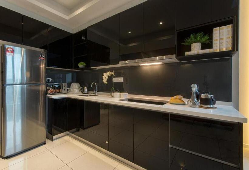 דירת דופלקס בת חדר שינה 1, The Elysia Suites