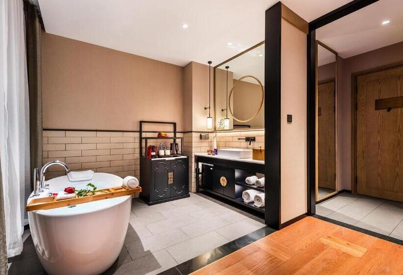 디럭스 룸, Manxin Mansion Drum Tower Courtyard Beijing