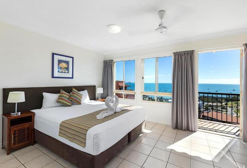 침실 2개 바다 전망 아파트, Martinique Whitsunday Resort