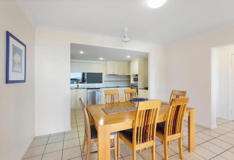 침실 2개 바다 전망 아파트, Martinique Whitsunday Resort