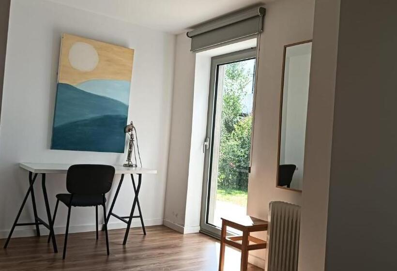اتاق یک تخته با چشم‌انداز باغ, Casa Das Camélias Garden Guesthouse