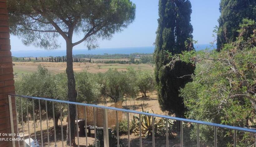 Номер Deluxe Вид на Море, Agriturismo Poggio All Olivo