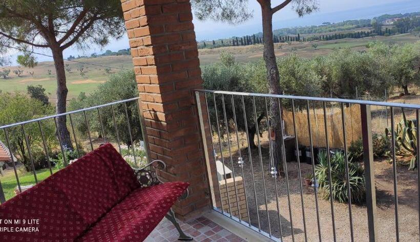 Номер Deluxe Вид на Море, Agriturismo Poggio All Olivo