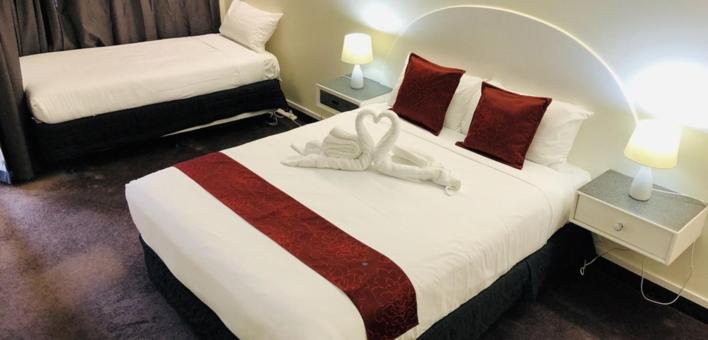 디럭스 트리플 룸, Alcamo Motel
