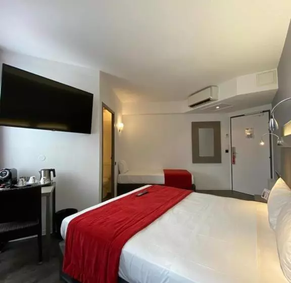 スーペリアトリプルルーム, The Originals City, Hôtel Les Dômes, Perpignan Sud Saleilles
