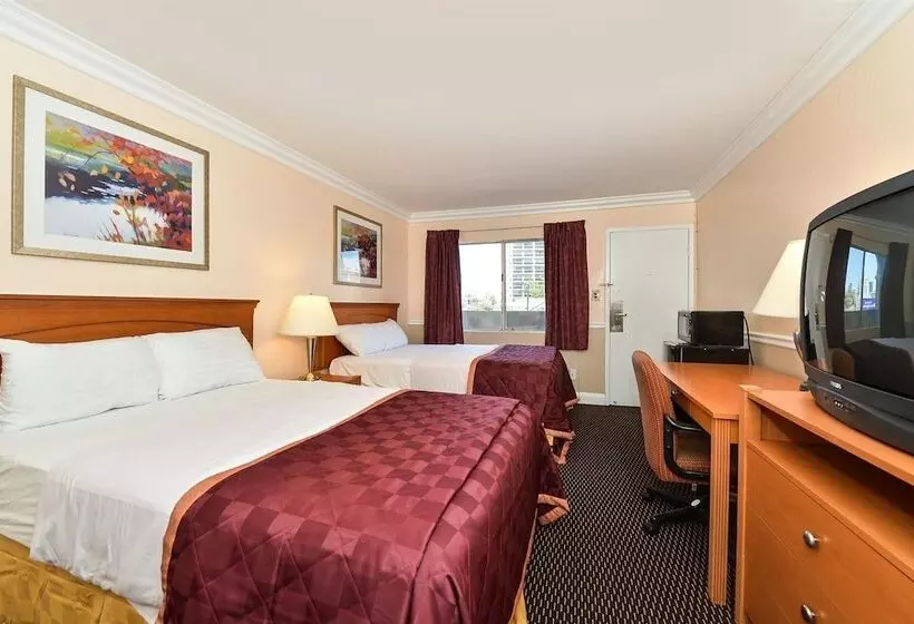 Standard-huone 2 Parivuodetta, Econo Lodge Oakland Lake Merritt Area