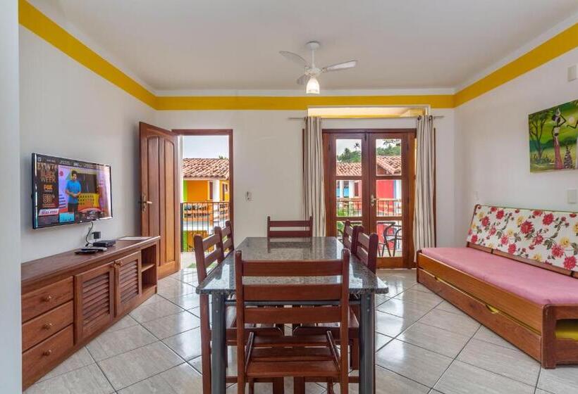 آپارتمان 1 خوابه با چشم‌انداز باغ, Capoeira Village