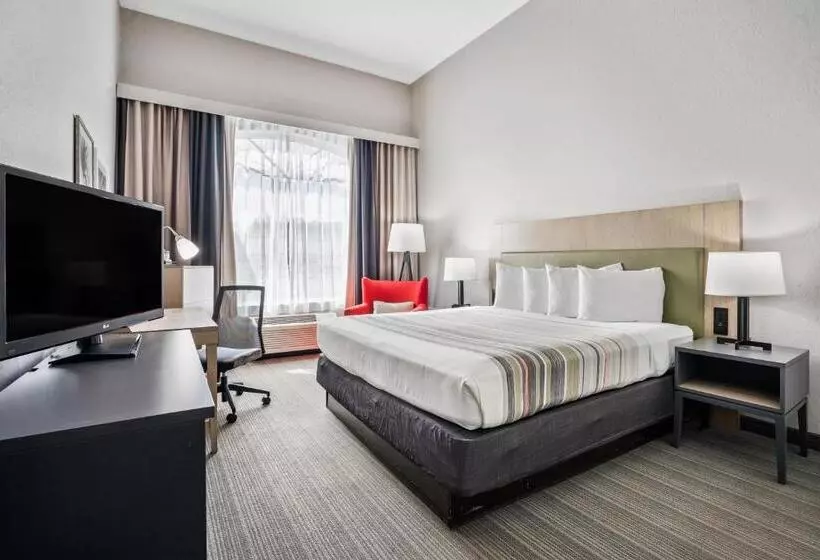 キングサイズベッドのスタンダードルーム, Country Inn & Suites By Radisson, Port Canaveral, Fl