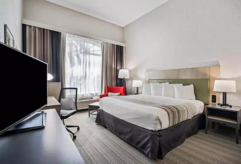 身障者適用キングサイズベッドルーム, Country Inn & Suites By Radisson, Port Canaveral, Fl
