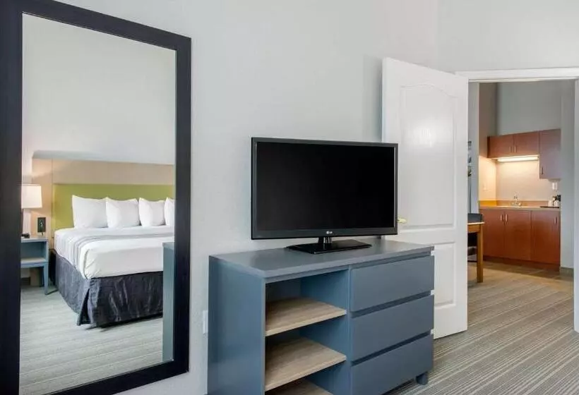 キングサイズベッドのスイートルーム, Country Inn & Suites By Radisson, Port Canaveral, Fl