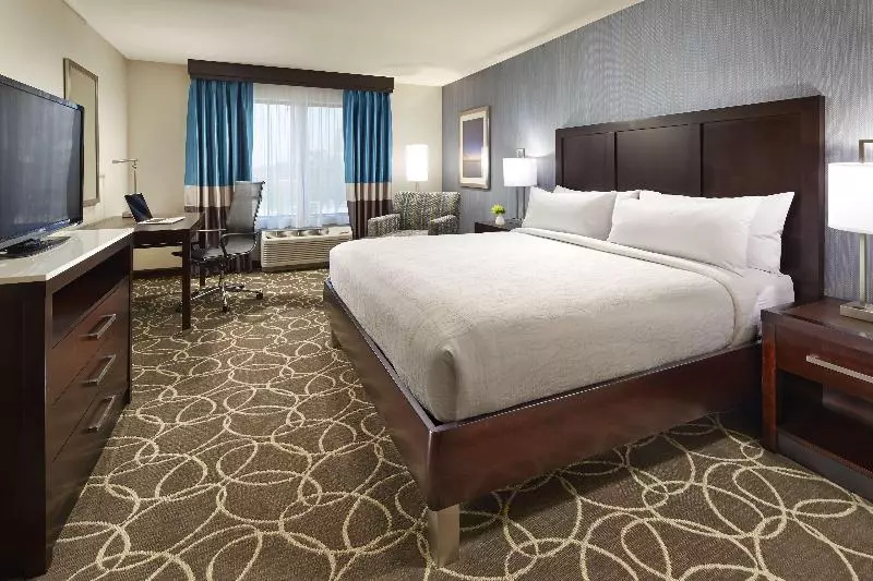 キングサイズベッドのスタンダードルーム, Hilton Garden Inn Los Angeles/redondo Beach