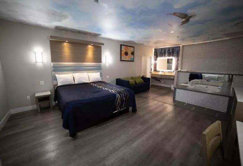 Standard-huone King-vuode, Mid City Inn & Suites Pico Rivera