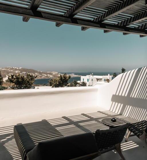 חדר דלוקס נוף לים, Asty Mykonos Hotel & Spa   World Of One Hotel Group