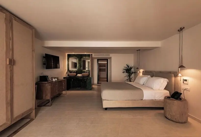 סוויטה משפחתית 2 חדרי שינה, Asty Mykonos Hotel & Spa   World Of One Hotel Group
