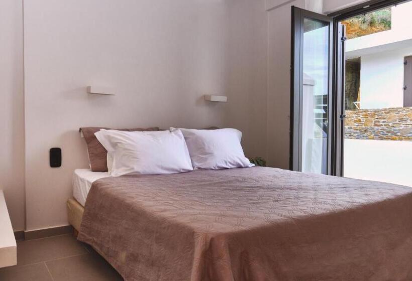 וילת חדר שינה 1 עם נוף לים, Amal Kythnos Suites
