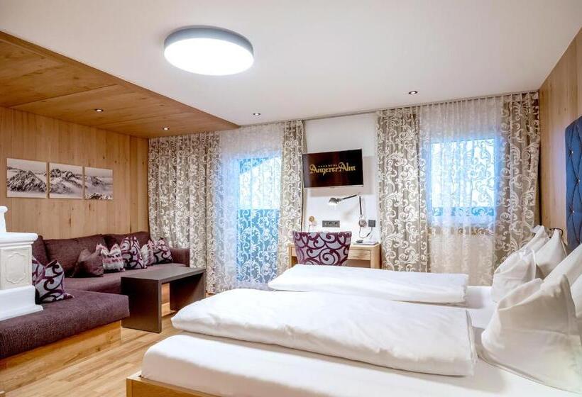 غرفة ديلوكس مزودة بشرفة, Angerer Alm