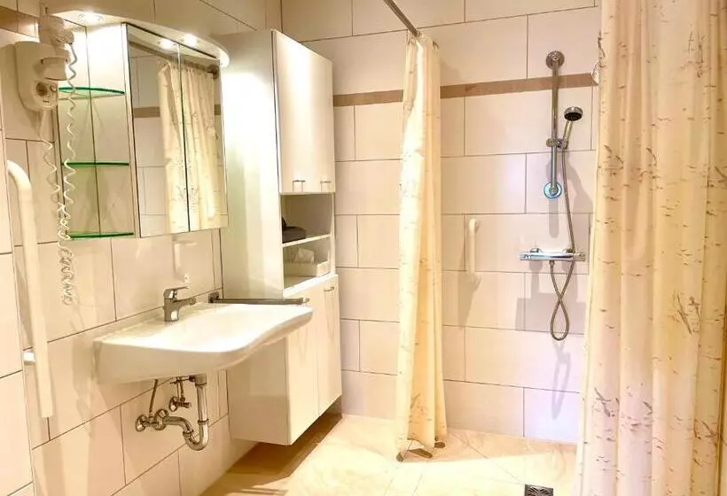 آپارتمان 1 خوابه با تراس, Pension Thermenland