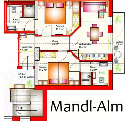 Apartamento Deluxe 1 Dormitorio, Ferienhof Rinnergut