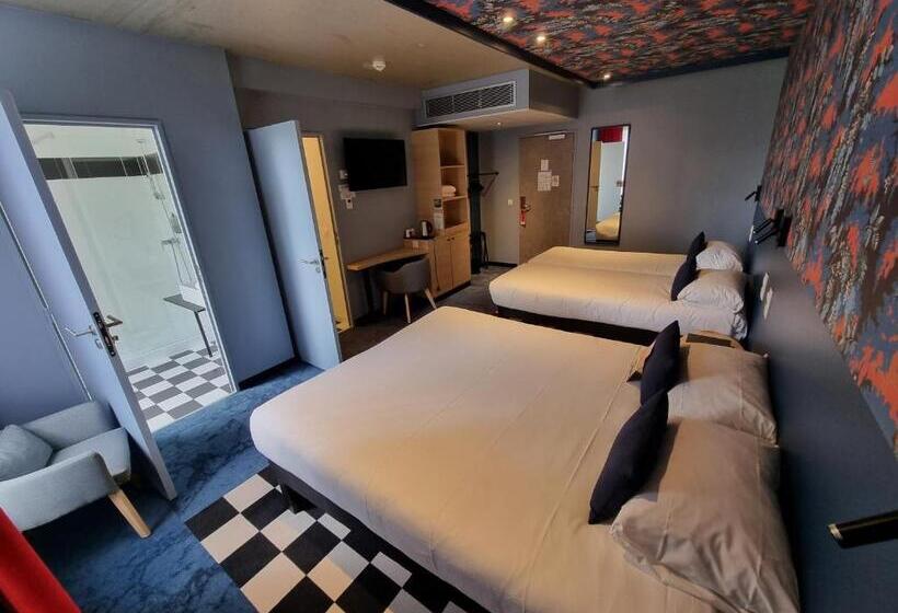 غرفة عائلية, Ibis Styles Dijon Sud Domaine De Beauregard 21600 Longvic