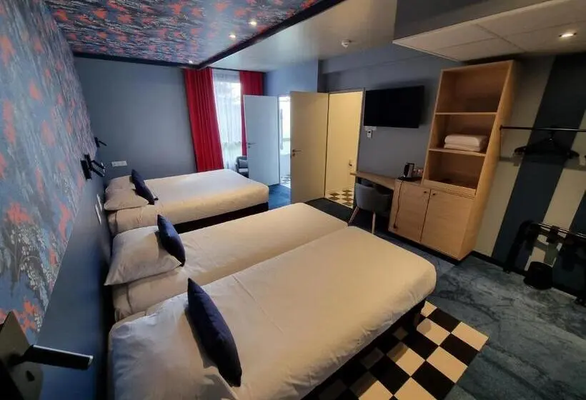 ファミリールーム, Ibis Styles Dijon Sud Domaine De Beauregard 21600 Longvic