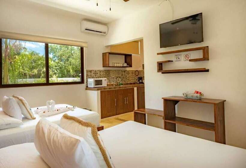 חדר משפחתי, Villas Palmar Holbox