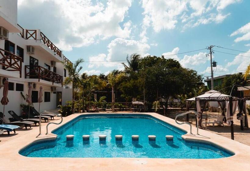 آپارتمان 1 خوابه همکف, Villas Palmar Holbox