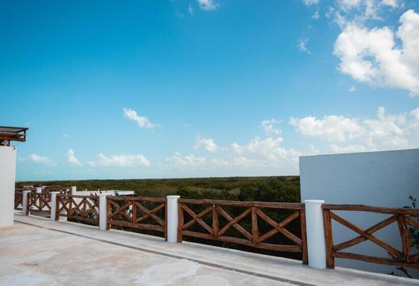 חדר משפחתי, Villas Palmar Holbox