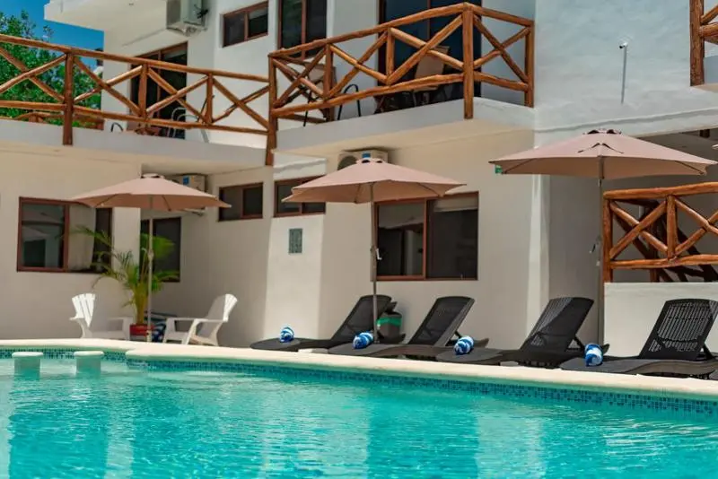 اتاق استاندارد با تخت بزرگ, Villas Palmar Holbox