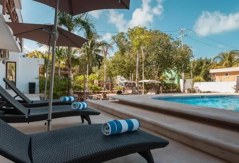 اتاق استاندارد با 2 تخت دوبل, Villas Palmar Holbox