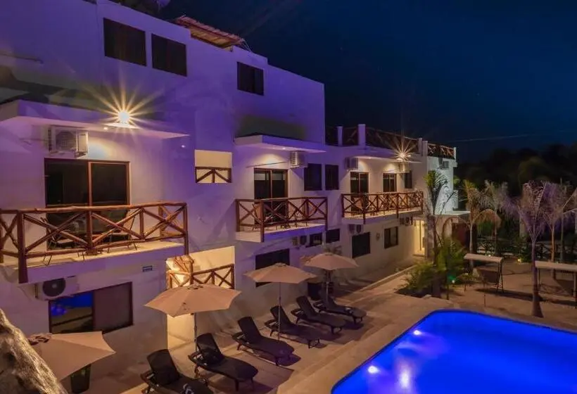 اتاق لوکس با تخت بزرگ, Villas Palmar Holbox