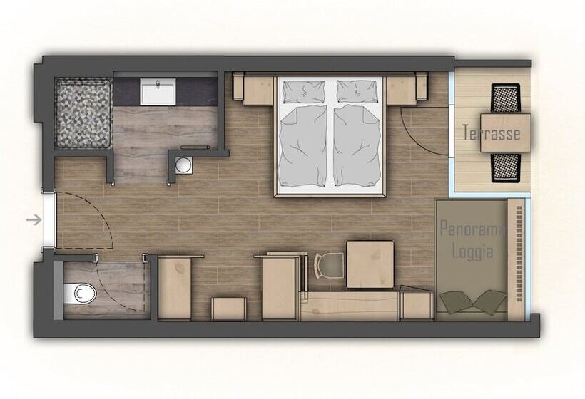 标准间, Alpin Juwel