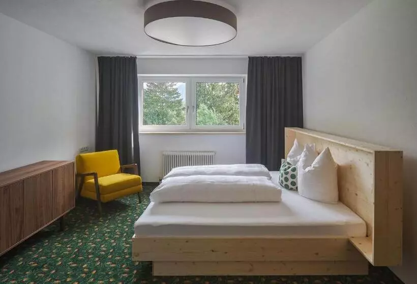 庭の見える1ベッドルームアパートメント, Design Apartments & Zimmer Zugspitze