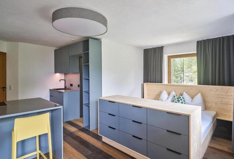 آپارتمان 1 خوابه با بالکن, Design Apartments & Zimmer   Zugspitze