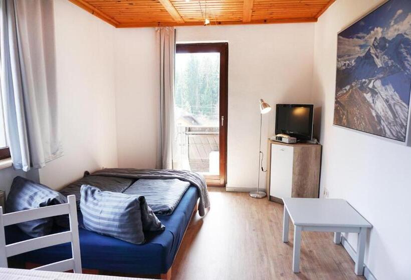 דירה בת חדר שינה 1 עם נוף, Karawanken Lodge