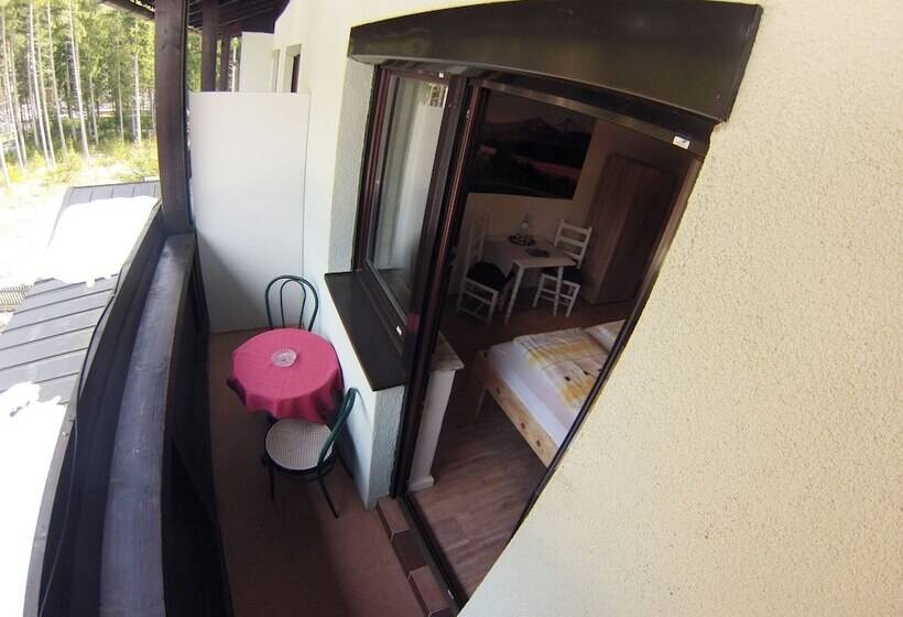 带1个卧室的带阳台的公寓, Karawanken Lodge