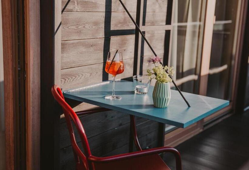 バルコニー付きシングルスタンダードルーム, Seebichl Haus Am See Designhotel Kitzbühel